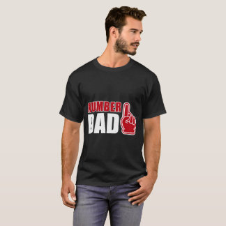 Nummerieren Sie ein T-Shirt des Vater-T - Shirt-|
