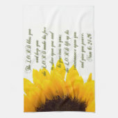 Nummeriert 6:24 - 26 handtuch (Vertikal)