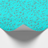 Nummeriert Mathe Geschenkpapier (Ecke)