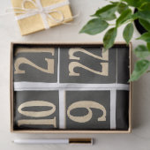 Nummerierte Junk-Journal-Elemente Seidenpapier (Geschenk)