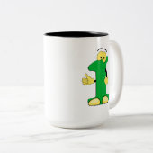 nummerierte Tasse (VorderseiteRechts)