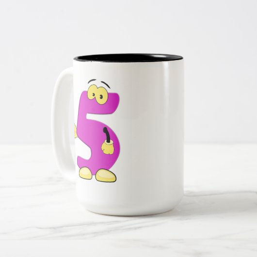 nummerierte Tasse (Vorderseite Links)