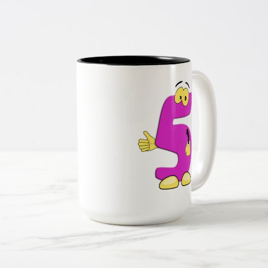 nummerierte Tasse (VorderseiteRechts)