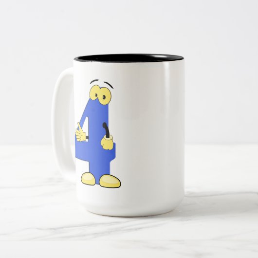 nummerierte Tasse (Vorderseite Links)