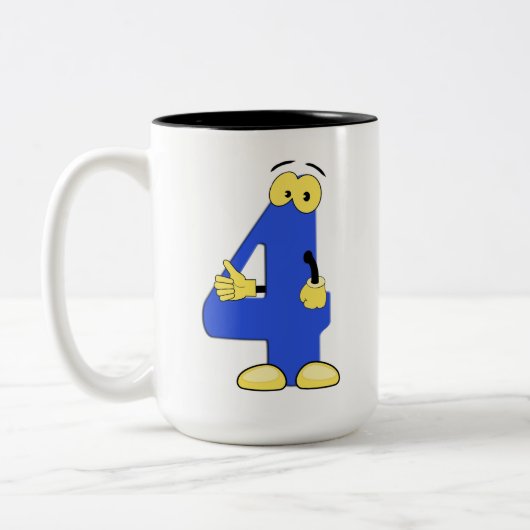 nummerierte Tasse (Links)