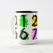 nummerierte Tasse (Vorderseite Links)