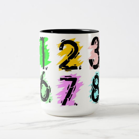 nummerierte Tasse (Mittel)