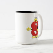 nummerierte Tasse (VorderseiteRechts)