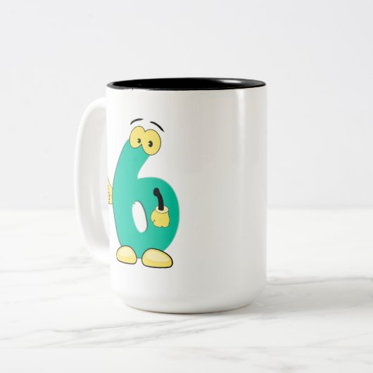 nummerierte Tasse (Vorderseite Links)