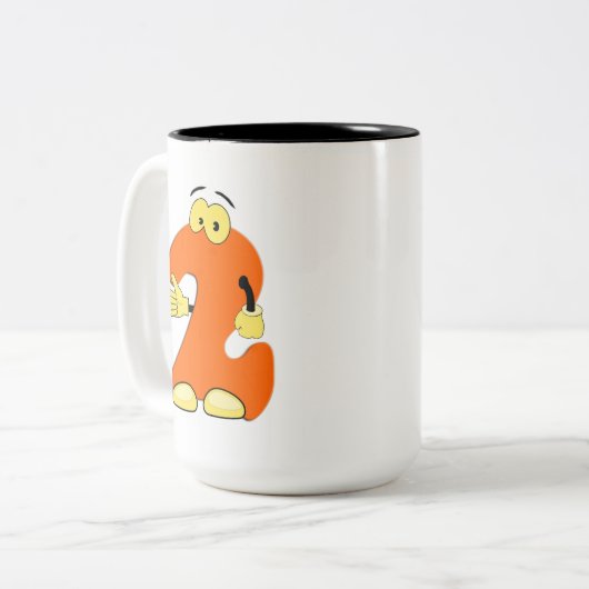 nummerierte Tasse (Vorderseite Links)