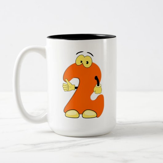 nummerierte Tasse (Links)