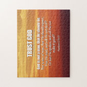 Nummern 23:19 TRUST GOD Christlich Puzzle (Vertikal)