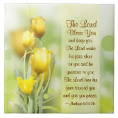 Nummern 6 24-26 Der Herr segne dich und behalte di Fliese (Vorderseite)