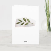 Nummern 6:24-26 Der Herr segne dich und Behalte di Karte (Rückseite)