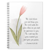 Nummern 6:24-26 Der Herr segne dich und Behalte di Notizblock (Vorderseite)