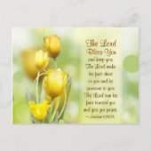 Nummern 6 24-26 Der Herr segne dich und behalte di Postkarte (Vorderseite)