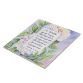 Nummern 6 24-26 Der Herr segne Sie Blume Fliese (Seite)