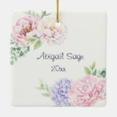 Nummern 6 24-26 Der Herr segne Sie blutig Keramikornament (Rückseite)