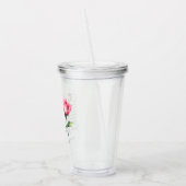 Nummern 6:24-26 Der Herr segne Sie die Blume der R Acryltrinkbecher (Links)