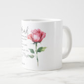 Nummern 6:24-26 Der Herr segne Sie die Blume der R Jumbo-Tasse (Vorderseite Rechts)