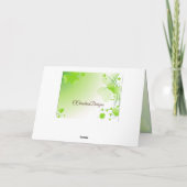 Nummern 6 24-26 Der Herr segne Sie irisches Design Karte (Rückseite)