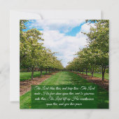 Nummern 6:24-26 Flachkarte (Vorderseite)