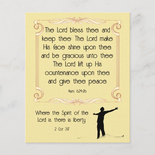 Nummern 6:24-26 flyer (Vorne)