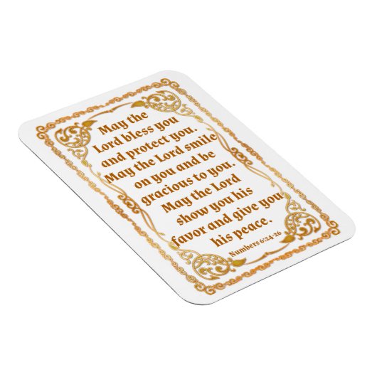 Nummern 6:24-26 Magnet (Rechte Seite)