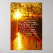 NUMMERN 6:24 KÖNNEN DAS LORD BLESS, DAS SIE POSTER (Vorne)