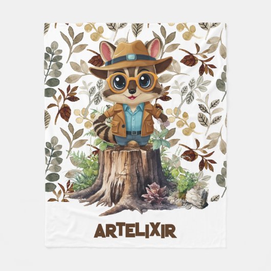 Nummernerkennung Fleecedecke (Vorderseite)