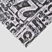 Nummerngewebe oder Entpackpapier Seidenpapier (Detail)