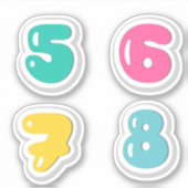 Nummernschild Aufkleber (Vorderseite)