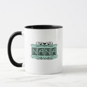 Nummernschild-Nana-T - Shirts und -geschenke Tasse (Links)