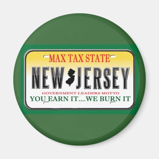 Nummernschilder Magnet (Vorne)