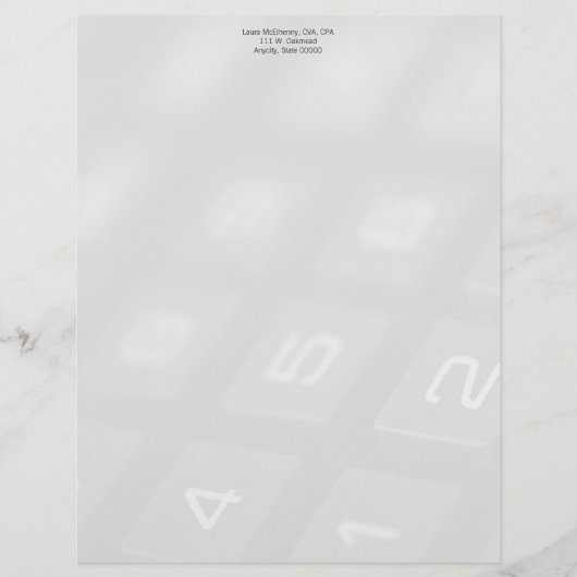 Nummerntasten auf dem Rechner (Vorderseite)