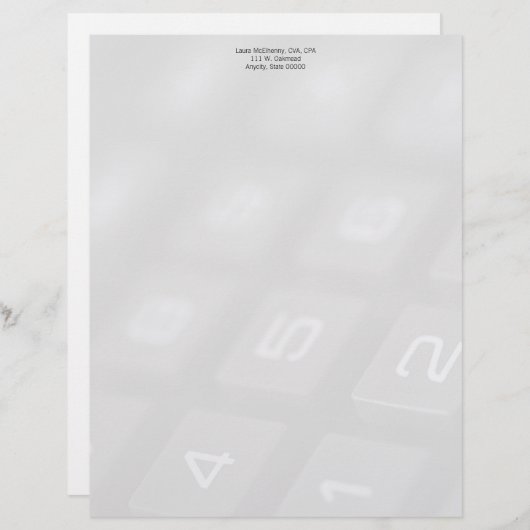 Nummerntasten auf dem Rechner (Vorne/Hinten)