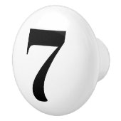 Nummernzieher Keramikknauf (Rechts)