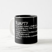 Numpty Zweifarbige Tasse (Vorderseite Links)
