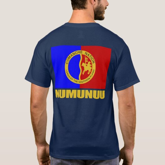 Numunuu (Comanche) T-Shirt (Rückseite)