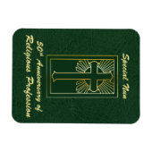 Nun, 50. Jahrestag der religiösen Beruf Green Magnet (Horizontal)
