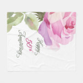 Nun 50th Anniversary Sister Catholic Jubilee Pink  Fleecedecke (Vorderseite (Horizontal))