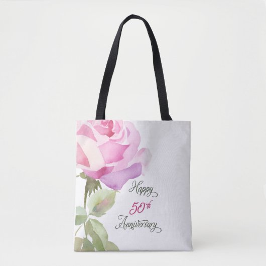 Nun 50th Anniversary Sister Catholic Jubilee Pink Tasche (Vorderseite)