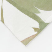 Nun 65th Anniversary Custom Name Pink Rose Fleecedecke (Ecke)