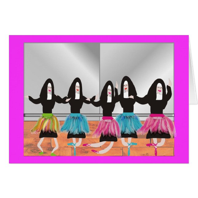 Nun Ballerina Gifts (Vorderseite (Horizontal))