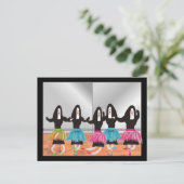 Nun Ballerina Gifts Postkarte (Stehend Vorderseite)