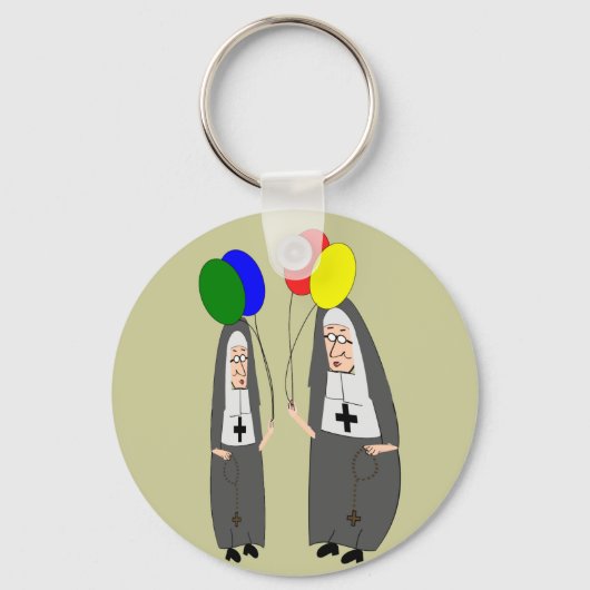 Nun Birthday Geschenke Schlüsselanhänger (Vorderseite)