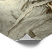 Nun blasen Sie ein rosa Gummiballenposter Poster (Ecke)