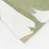 Nun Custom Name 75th Anniversary Pink Rose Fleecedecke (Ecke)