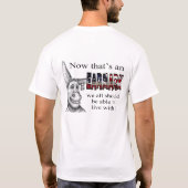 Nun da eine Ohrmarke wir ist, können alle mit T-Shirt (Rückseite)