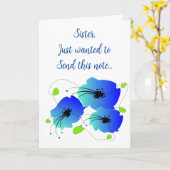 Nun dank dir karte (Gelbe Blume)